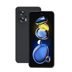 Biaze Maska za mobilni telefon Redmi Note 11T Pro / Redmi Note 12T Pro / Redmi Note 11T Pro+, Crna