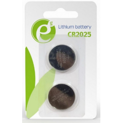 Gembird energenie CR2025 lithium button cell 3V PAK2 EG-BA-CR2025-01
