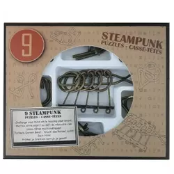 Metalne mozgalice Steampunk Set Braon
