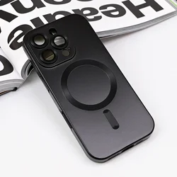 Torbica Magsafe Chrome za iPhone 16 Pro 6.3 crna