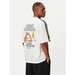adidas Majica Little Santas Helper Graphic LG5060 Bela Regular Fit