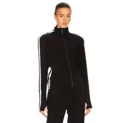 Norma Kamali Ženski duks KK1284PL004149-BLACK, Crni