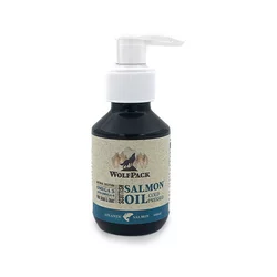 WolfPack hladno stiskano lososovo olje, s pumpico 100 ml