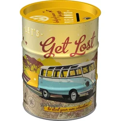 NOSTALGIC ART Kutija za novac VW Bulli - Lets Get Lost