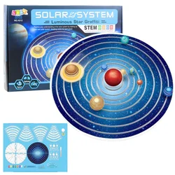 shumee Izobraževalni komplet iz plastike za planete sončnega sistema