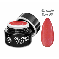NANI UV gel Amazing Line 5 ml - Metallic Red