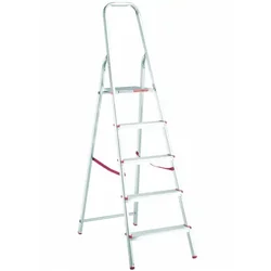 Merdevine kućne aluminijumske 30 BS 4 gazišta Alpos
