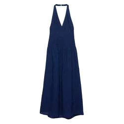 Pull&Bear Poletna obleka temno modra