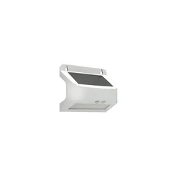 LED solarna zidna svetiljka sa senzorom SOLTO LED/6W/3,7V 4000K IP54 2400 mAh bela