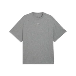 PUMA Fundamentals Oversized Tee, Sports, Medium Gray Heather, M