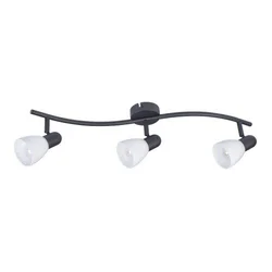 Rabalux Plafonska Spot lampa Soma, 3xE14, Crna