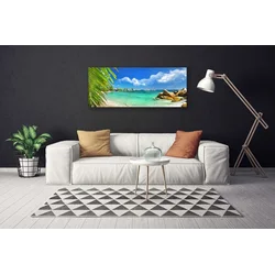 tulup.si Slika na platnu Sea rock landscape 120x60 cm