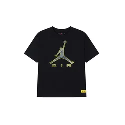 Jordan Majica BK REAL TREE dimno modra/neonsko rumena/črna