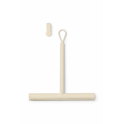 Brisalec za tuš kabino s kavljem Brabantia 2-pack