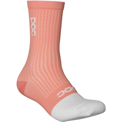 POC Flair Sock Mid Rock Salt/Hydrogen White M Kolesarske nogavice