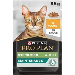 Purina Vlažna hrana za sterilisane mačke Pro Plan Cat sos, Piletina, 85g