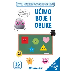 Zrnce kartice – Učimo boje i oblike – latinica ( 31607 )