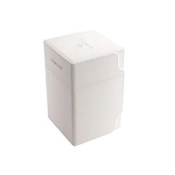 Škatla za karte Gamegenic Watchtower 100+ XL - bela