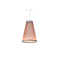Vibia LED viseča svetilka ARRAY rdečerjava 110 x 83 cm stožec 927 dim - Dnevna soba/jedilnica - Dizajn - Medenina