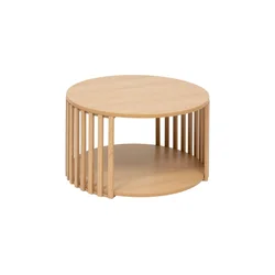 5five - Konferencijski sto VINKY, prečnik 60 cm, braon