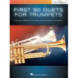 FIRST 50 DUETS FOR TRUMPET EASY