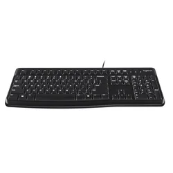 Logitech K120 Žičana tastatura, QWERTY, Crna