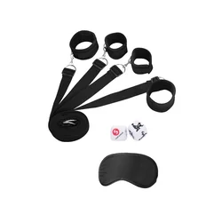 Ouch! Bed Bindings Restraint System Black