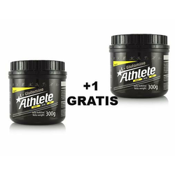 ATHLETE L-Glutamine, 300g 1 + 1 GRATIS