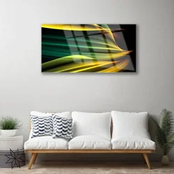 tulup.si Slika na steklu Abstrakcija graphics 100x50 cm 2 obešalnika