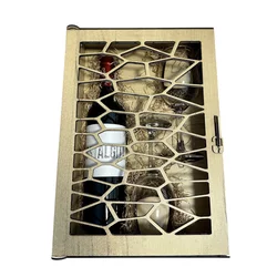 Aleksić Nostalgija Gift Box 2 čaše - model saće