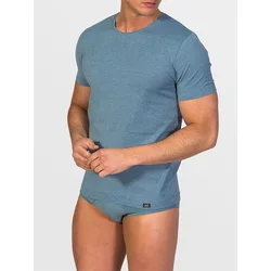 zd ZERO DEFECTS Spodnja majica Crew-Neck Soy fiber moder denim
