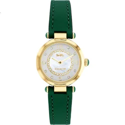 Swatch Ženski sat Cary, Belo kućište, Zeleni