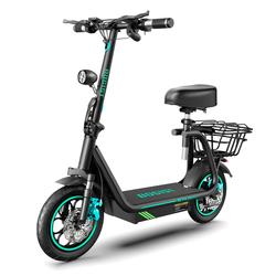 Bogist BOGIST M5 Pro 12-palčni zložljivi električni skuter s sedežem in prtljažnikom - 500 W motor, 11 Ah 48 V baterija - pametna kolutna zavora BMS, (21249614)