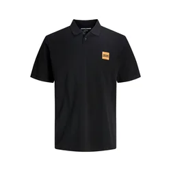 JACK & JONES Majica JJBRANDY rumena/črna