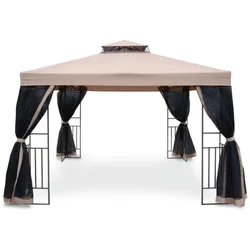 Fieldmann Baštenski paviljon FDZN 7010, 3x3m, Bež-Crna