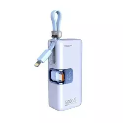 Moxom Power Bank MX-PB161 PD20W + QC22.5W 5000mAh, Plavi