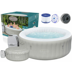 shumee Napihljiv SPA jacuzzi za 4 osebe 180 cm x 66 cm Bestway 60007