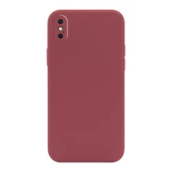 Maska Pastel za iPhone X, Crvena