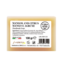 AzetaBio Prirodni bebi sapun Mango i Citro 0m+ 100gr