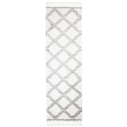Chemex Preproga Boho Modern Shaggy Soft Sidewalk G935A Kremna Siva