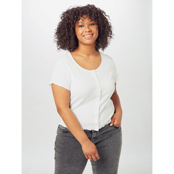 Urban Classics Curvy Majica, bela