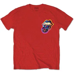 The Rolling Stones Sixty Gradient Text (Back Print) Red L Majica