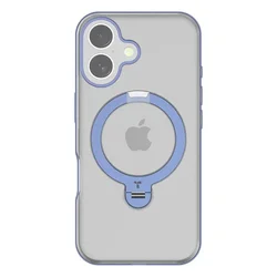 Torras Torras Ostand Spin Case za iPhone 16 (modro)