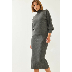Bianco Lucci Womens Double Knitwear Set