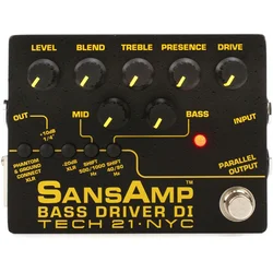TECH 21 SANSAMP BASS DRIVER DI V2