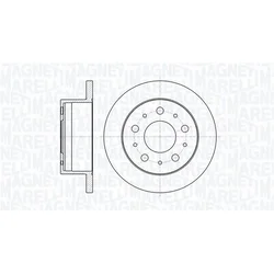 Magneti Marelli MM MBD0135 ZADAJ ZAVORNI DISK L/D