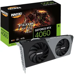 INNO3D RTX4060 TWIN X2 8GB GDDR6 128-bit (N40602-08D6-173051N)
