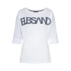 Elbsand Majica modra/bela