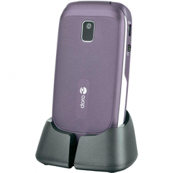 doro Mobitel s velikim tipkama za starije osobe PhoneEasy 612 Doro boja patlidžana
