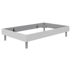 Xora POSTELJA 90 cmx200 cm , leseni material bela